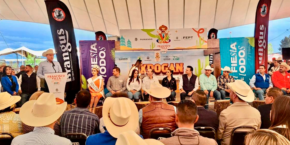 Inicia Feria Nacional Francisco Villa DURANGO 2024 Feria Nacional Francisco Villa DURANGO 2024 Exposicion Brangus1