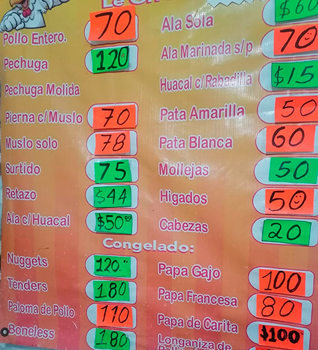 Prevén aumento de precio de pollo en México por IAAP en EU precio pollo