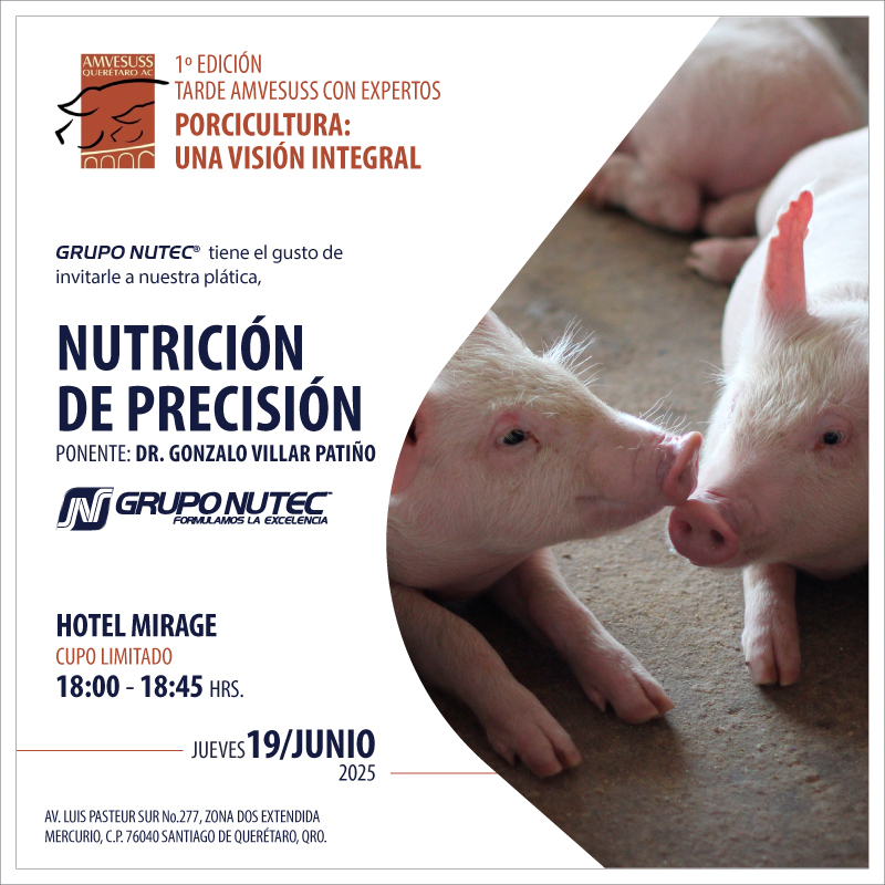 GRUPO NUTEC presentará ponencia en AMVESUSS INVITACION AMVESUSS