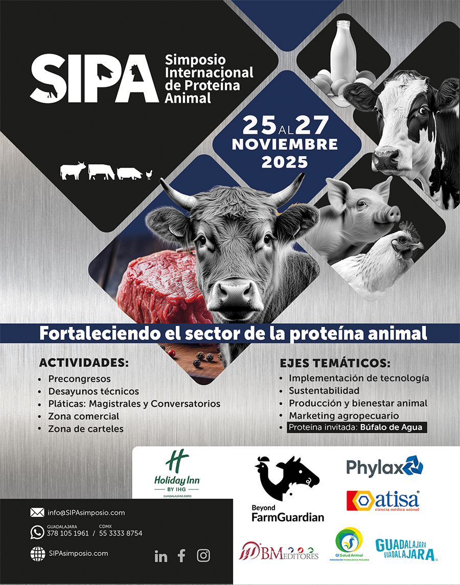 Simposio Internacional de Proteína Animal SIPA 2025 cartel para redes jul 25