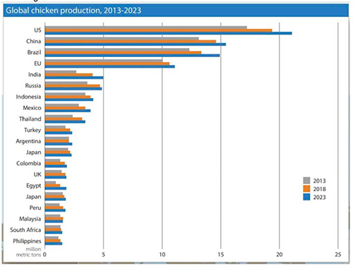 Mapa 2025 de la avicultura de carne Mapa 2025 avicultura carne5