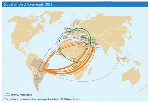 Mapa 2025 de la avicultura de carne Mapa 2025 avicultura carne7