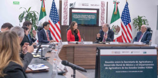 Se reúnen titulares de Sader y USDA; abordaron diversos temas pecuarios