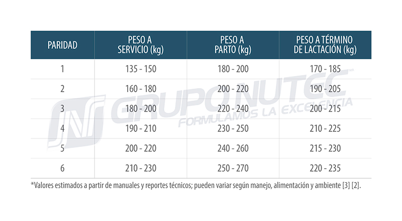 Requerimientos energéticos de cerdas modernas con diferentes paridades y tamaño de camada Requerimientos energeticos de cerdas modernas diferentes paridades tamano camada1