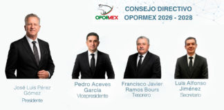 José Luis Pérez Gómez es electo nuevo presidente OPORMEX