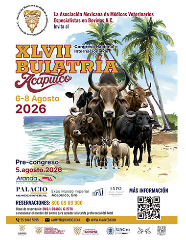 XLVII Congreso Nacional e Internacional de Buiatría AMVEB NACIONAL JUN 26