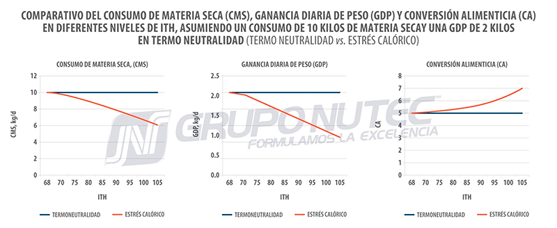 Efecto del estrés calórico durante el crecimiento y finalización de bovinos en engorda Efecto estres calorico durante crecimiento finalizacion bovinos engorda 4