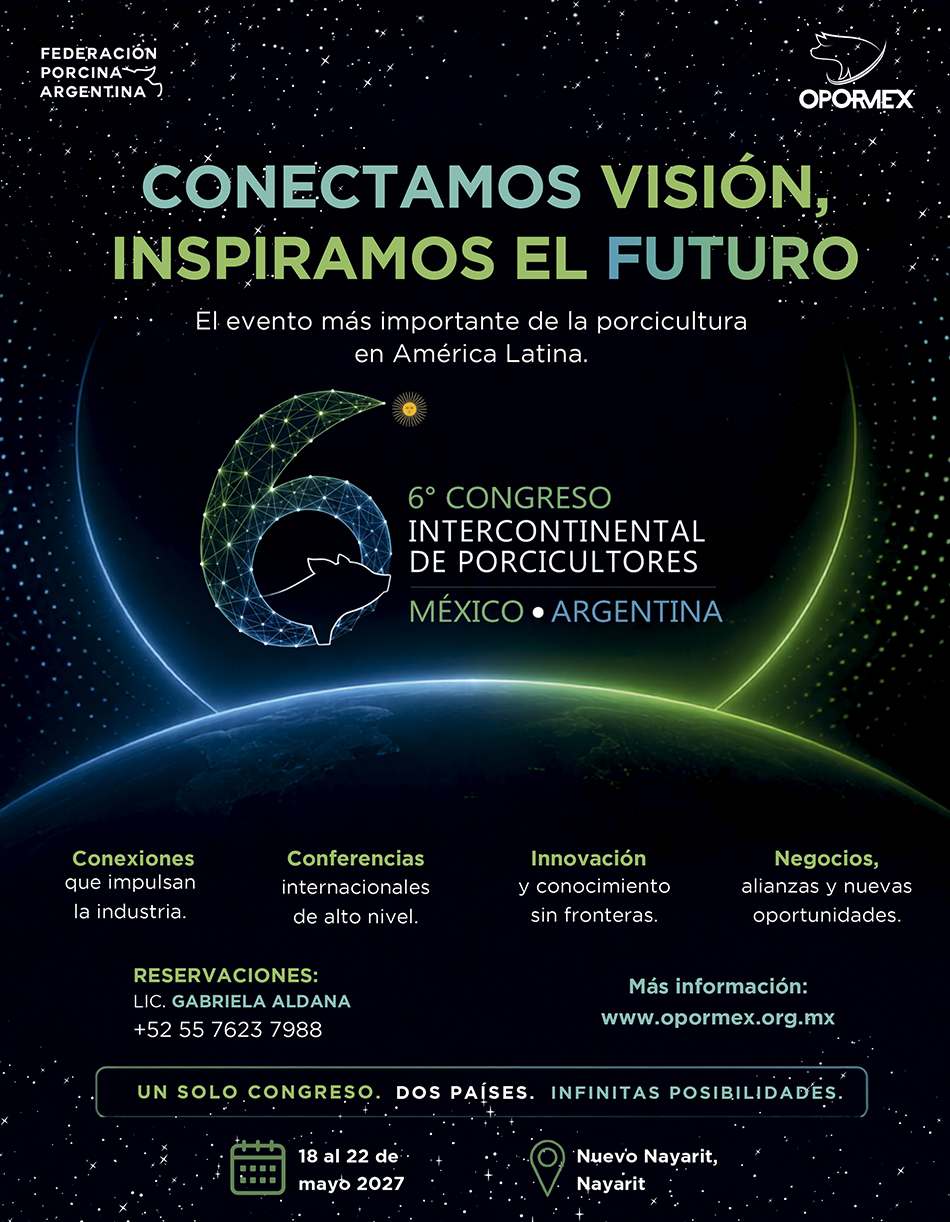 6º Congreso Intercontinental de Porcicultores OPORMEX LP AGO 26
