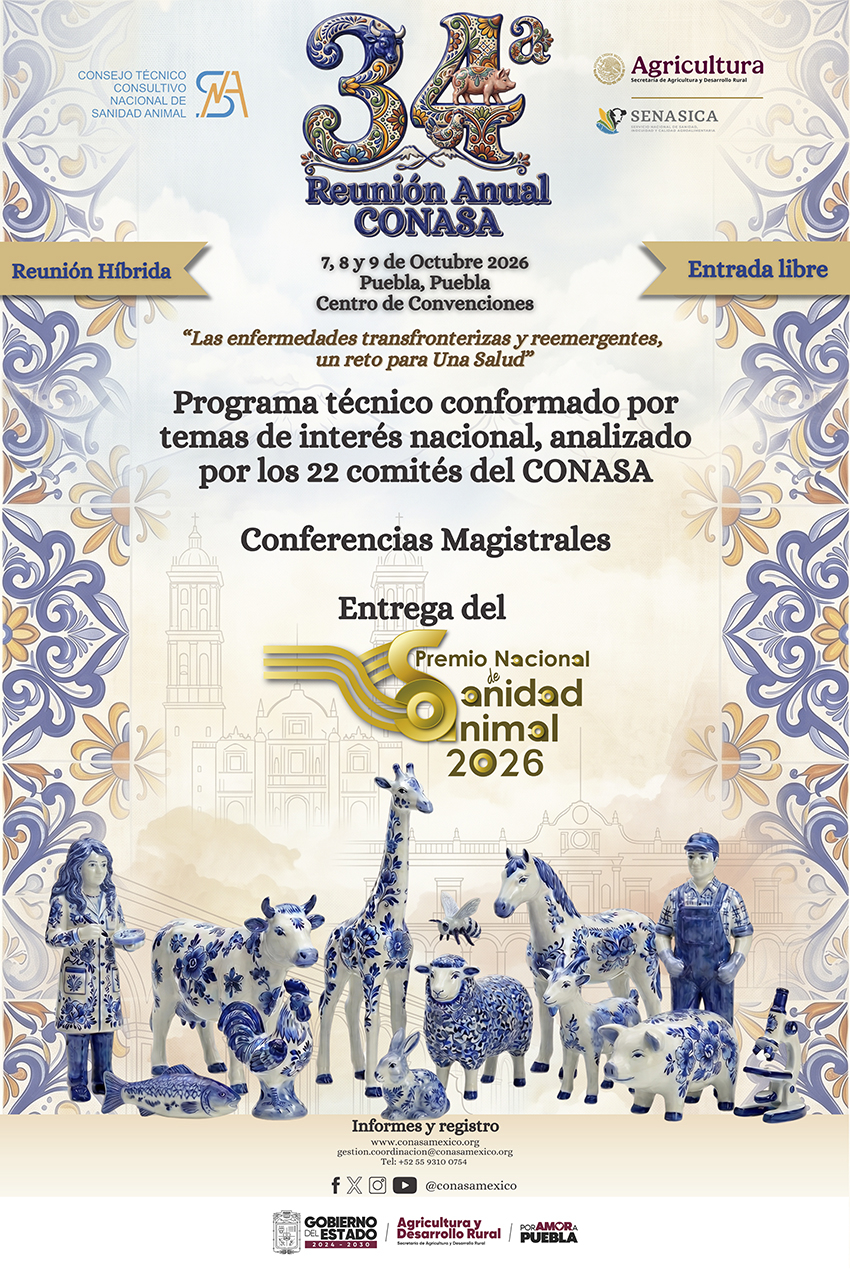 34ª Reunión Anual CONASA conasa cartel hoy