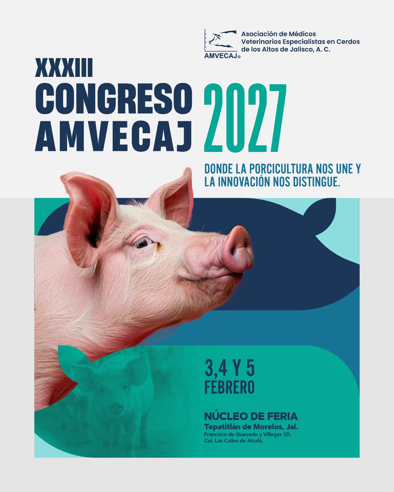 XXXIII Congreso AMVECAJ 2027 amvecaj 2027